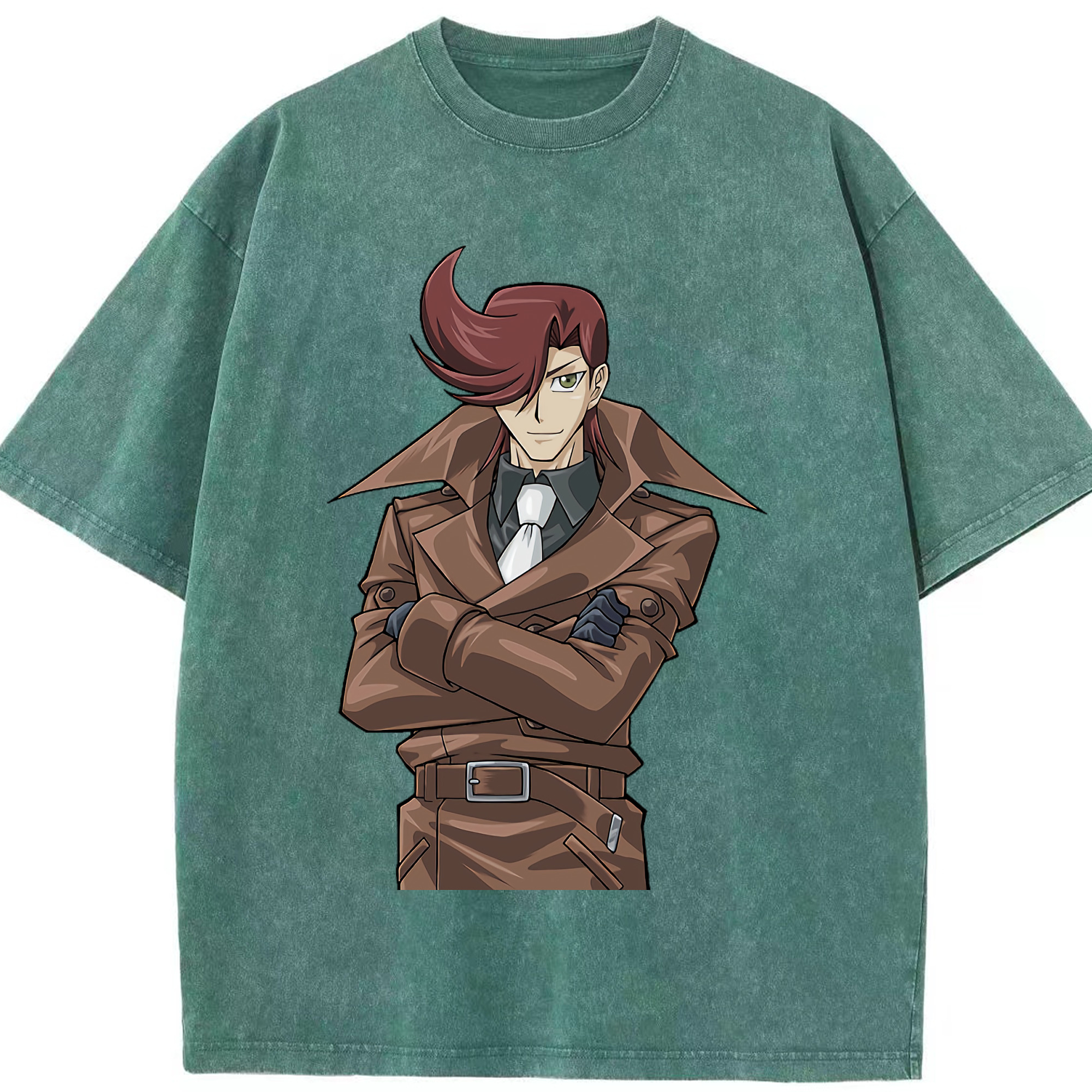 （画像用） 遊☆戯☆王 Yu-Gi-Oh! 綿100% ヴィンテージ風 半袖Tシャツ（フロントプリント）